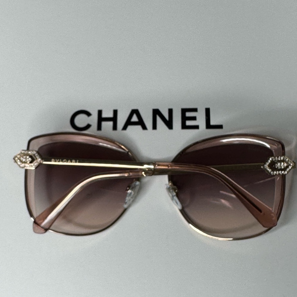 Bvlgary BV6128B Sunglasses by Bvlgary Shape: Square / Oversized, Material: Met - Picture 10 of 15